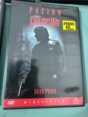 Carlito’s Way DVD Al Pacino Sean Penn Crime Drama Gangster Movie Classic